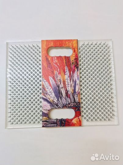 Доска с гвоздями для йоги садху массаж