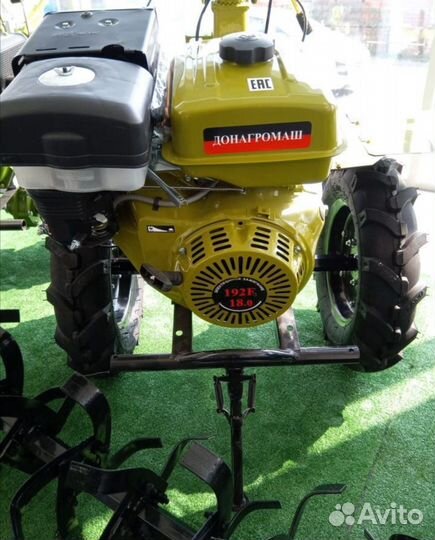 Мотоблок редукторный 15 лс с понижающей передачей