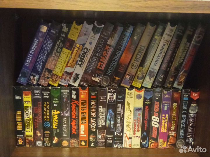 Видеокассеты с фильмами
