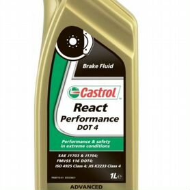 Тормозная жидкость dot 4 Castrol