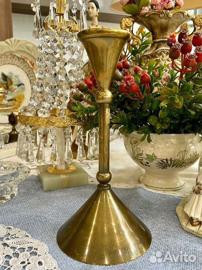 Подсвечник латунь Индия