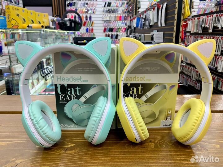 MP3 наушники P38M (Bluetooth) с ушками