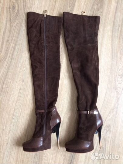Ботфорты демисезонные, 35р