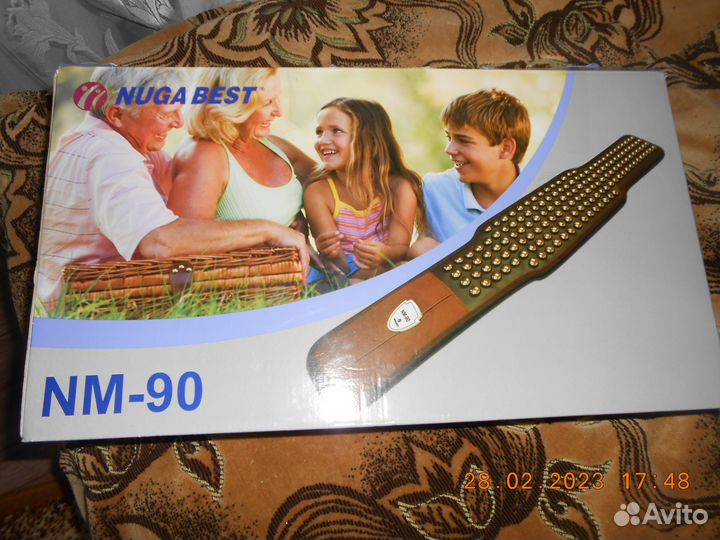 Турманиевый тепловой пояс NM-90 Нуга Бест