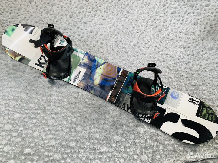 Сноуборд 156 рокер комплект + крепления