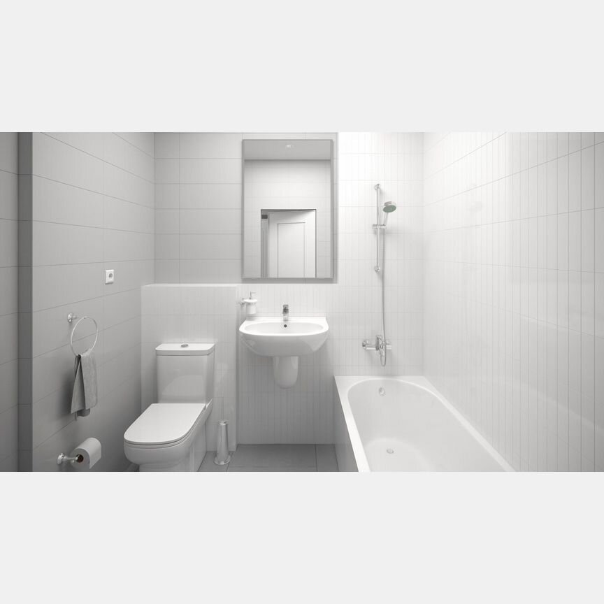 2-к. квартира, 57,5 м², 14/16 эт.