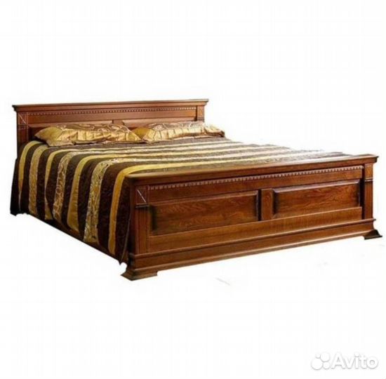 Кровать деревянная из сосны 160х220