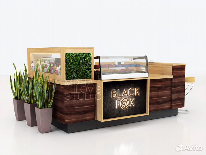 Торговый островок / корнер в ТЦ на заказ