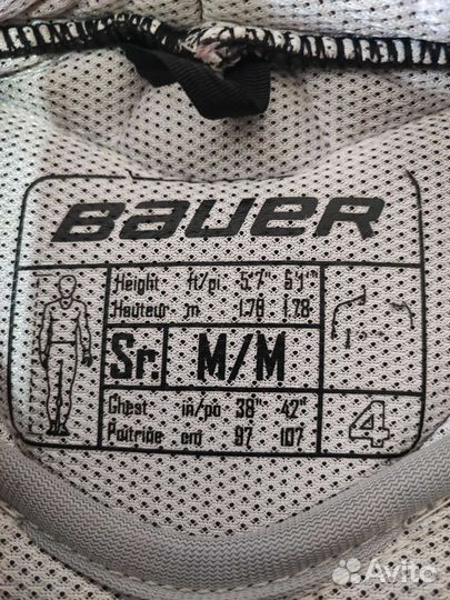 Нагрудник bauer nexus 1n Sr/M