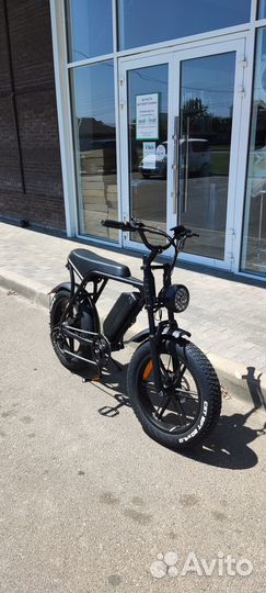 Электровелосипед фэтбайк 20 дюймов Ouxi V8 1000W
