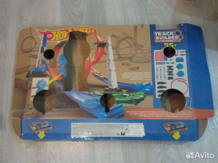 Hot wheels трасса track builder