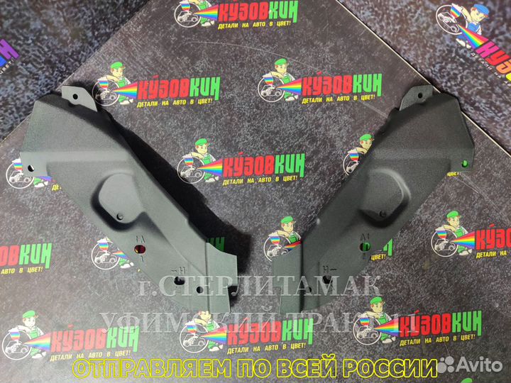 Кожух накладки фары левой LADA Priora 2170