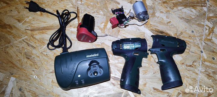 Запчасти к шуруповерта Metabo PowerMaxx BS