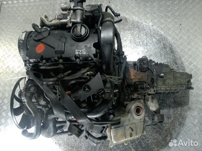 Двигатель BPZ Skoda Superb 1.9 Дизель + МКПП