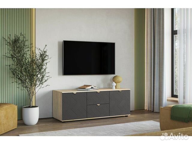 Тв-тумба Монблан-1 Fancy Grafit