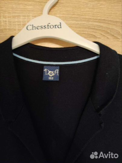 Кардиган, жакет на школьника р. 152