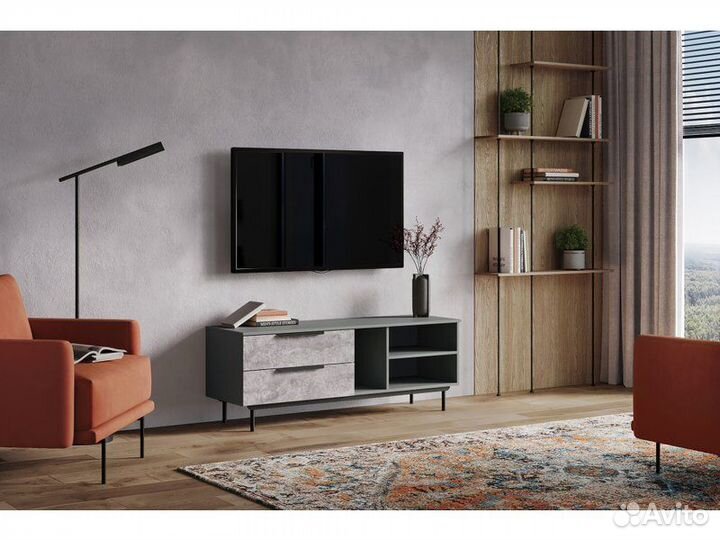 Тв-тумба Квелен-1 Grey Stone