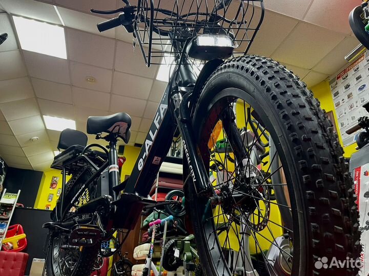 Электровелосипед Green City e-Alfa Fat