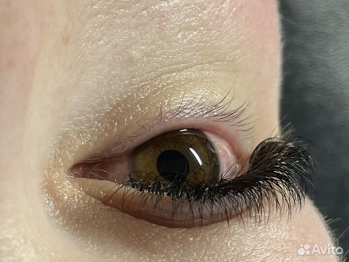 Наращивание ресниц на дому