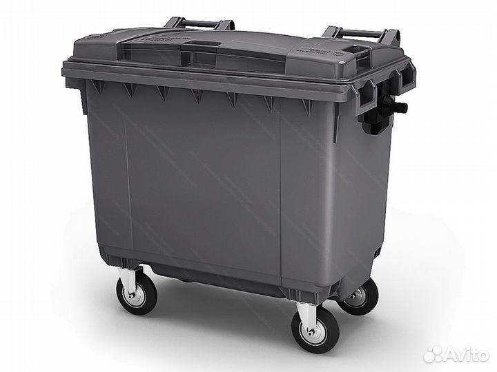 Бак пластиковый мусорный 660л GC-4587