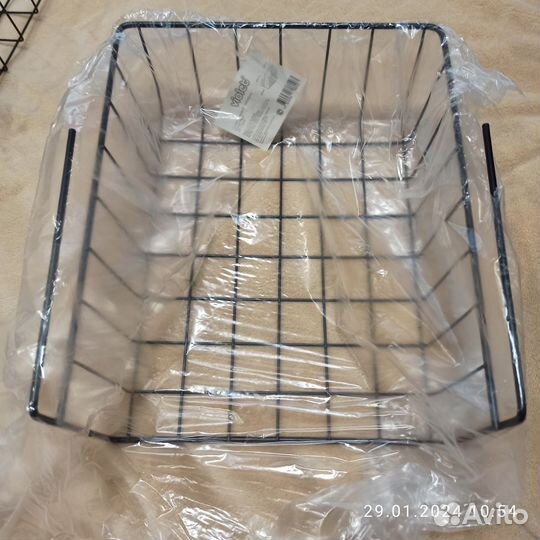 Корзина для хранения металлическая