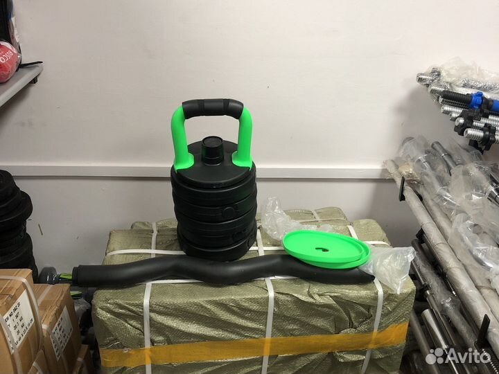 Набор гантелей пластиковый