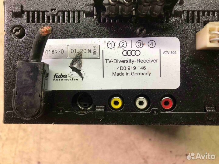 TV тюнер Audi S8 D2