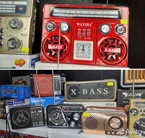 Радиоприёмники портативные Новые FM AM SW USB