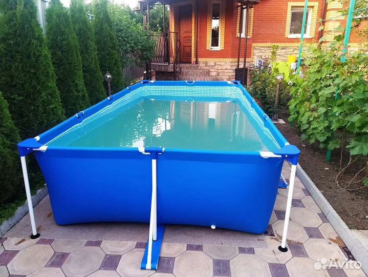 Бассейн 400*220*81см Bestway каркасный