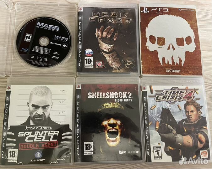 Редкие игры ps3 sega hitman fallout metal gear