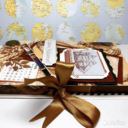 Открытка-шоколадница ручной работы