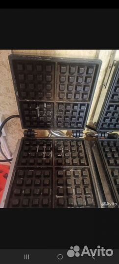 Электрическая вафельница бу