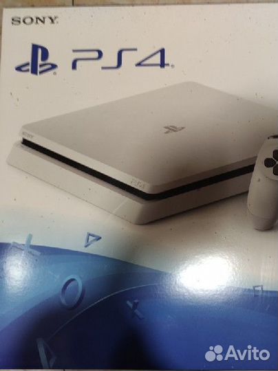 Sony PS4 slim 500gb, (белая)