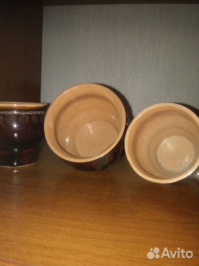 Керамика обливная чашки СССР