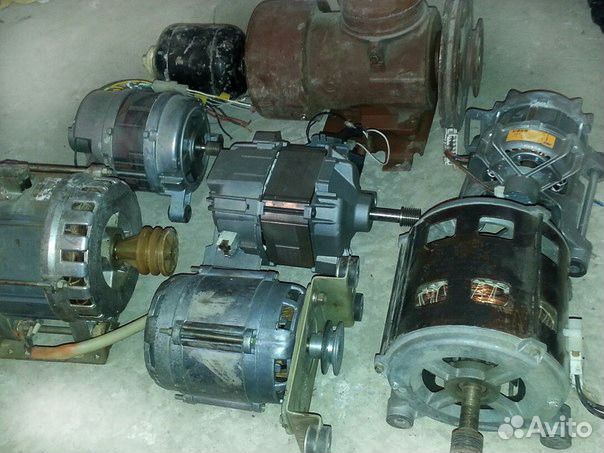 Двигатели для стиральных машин и другие