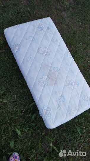 Матрас детский 120 60 plitex двусторонний