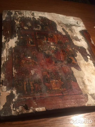 Икона середина 19, (праздники)