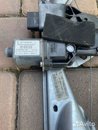 Стеклоподъемник пежо 308