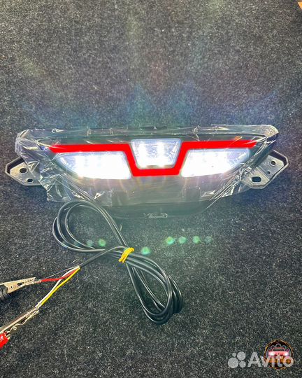 Светодиодный катафот в задний бампер Тойота C-HR