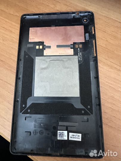Asus Nexus 7 2013 WiFi задняя крышка