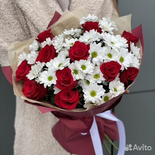 Живые цветы букеты