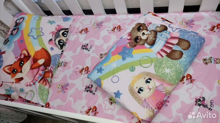 Детский комплект постельного белья 160*80, Кпб