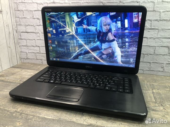 Мощный ноутбук Dell intel/500Gb/15,6