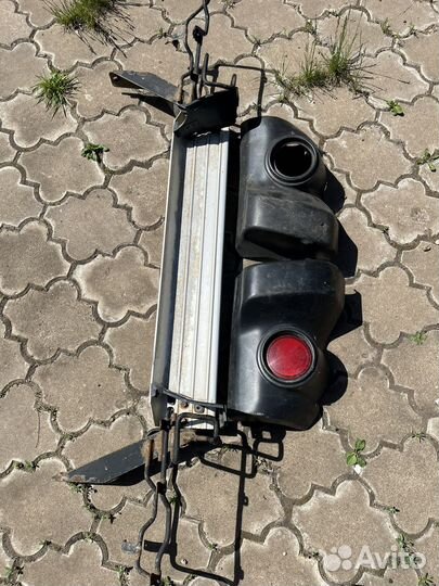 Задний бампер на Mitsubishi L200