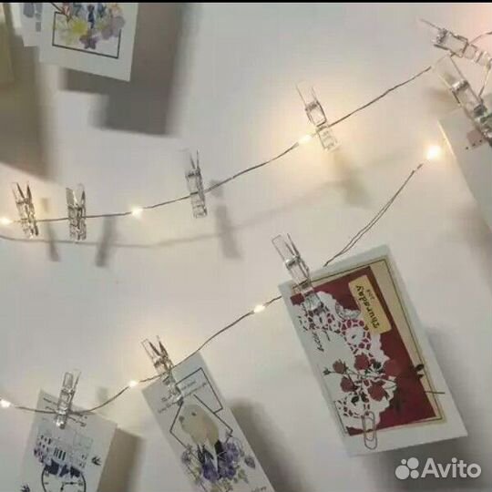 Гирлянда роса капля 100 Led на батарейках и USB