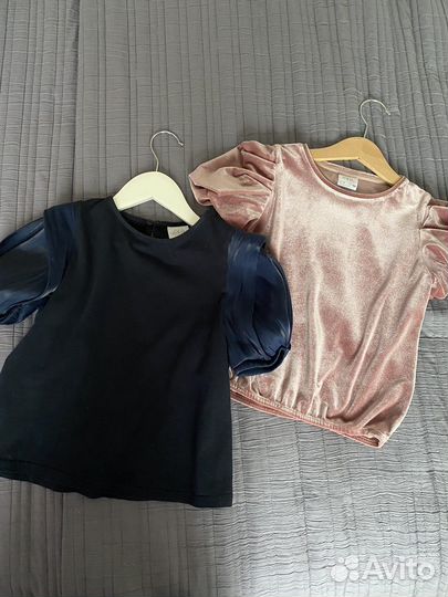 Блузки Zara р.122(7 лет)