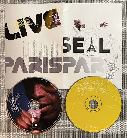 Seal - Live In Paris DVD+CD Rus