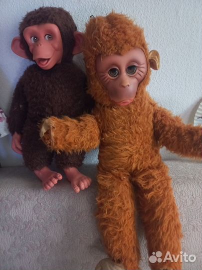 Обезьянки гдр времён СССР и плюш