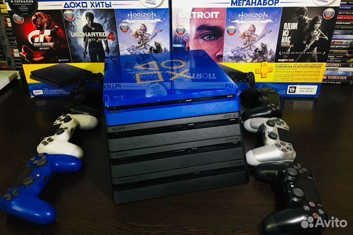 Sony PS-4 + прошита + все игры бесплатно
