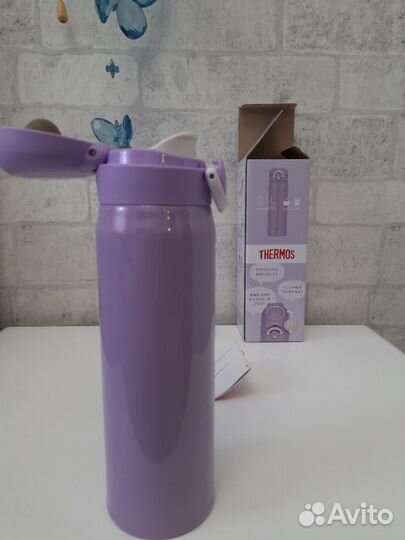 Термокружка thermos 0.5л JNR-501 PL, сталь